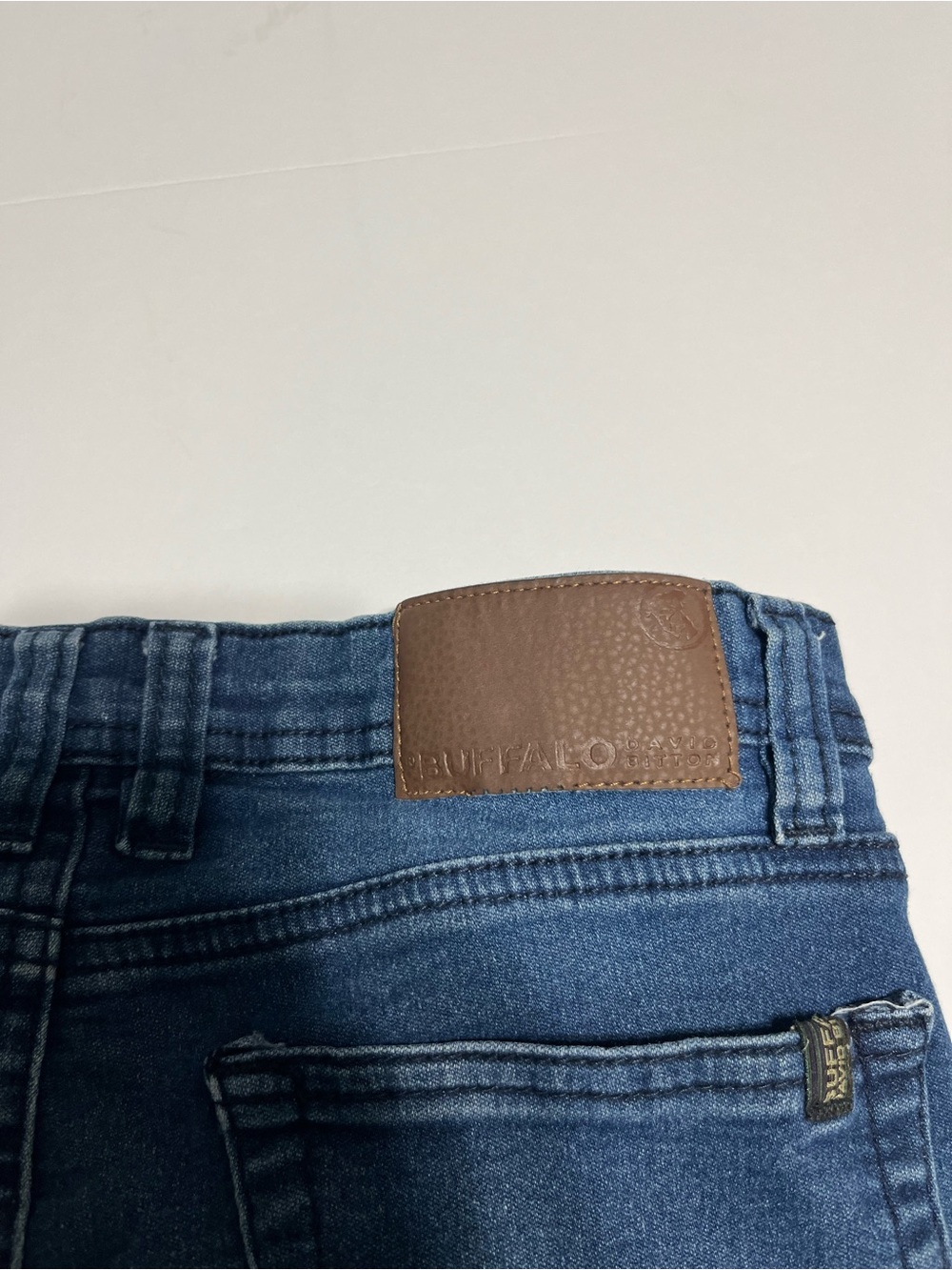 Buffalo David Bitton Men’s Dark Blue Slim Straight Jeans